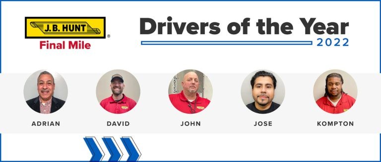 FMS drivers of the year: Adrian, David, John, Jose, Kompton.
