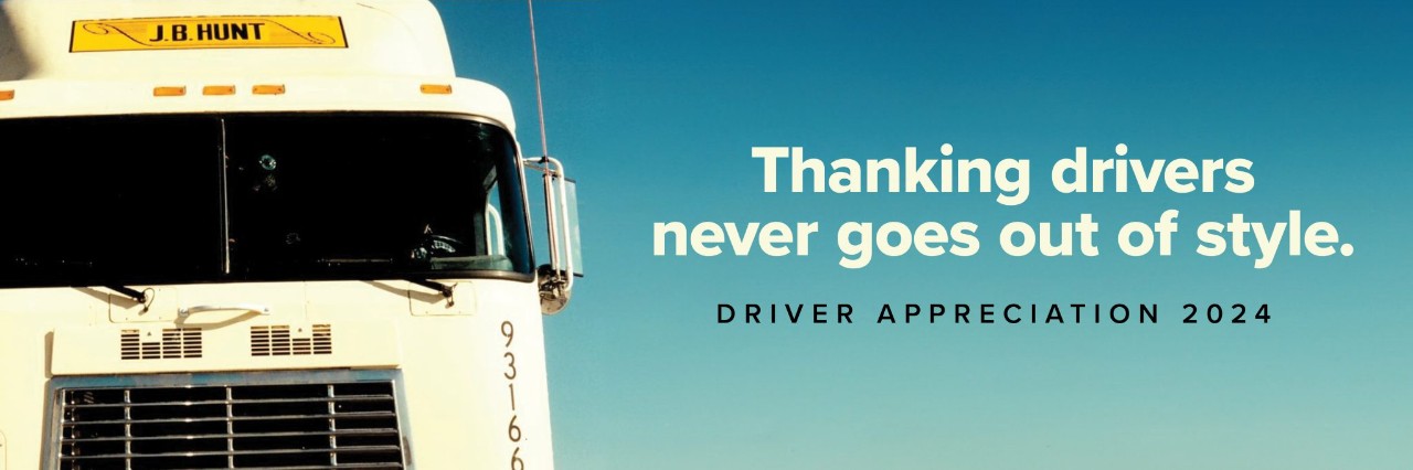 Thanking drivers never goes out of style.