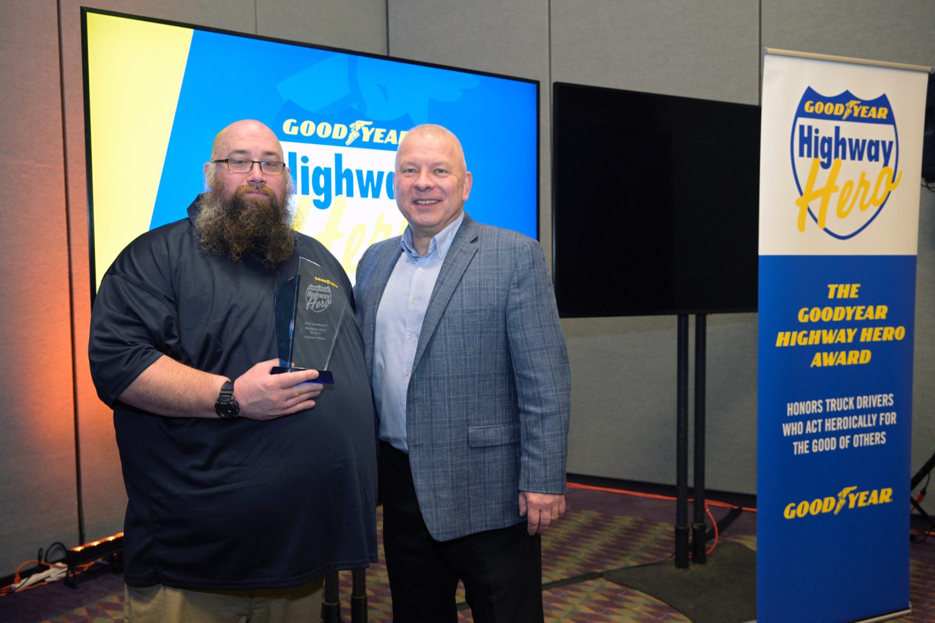 Meet Andrew: 2022 Goodyear Highway Hero Winner - J.B. Hunt Driver Blog